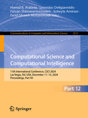 cover image of Computational Science and Computational Intelligence
